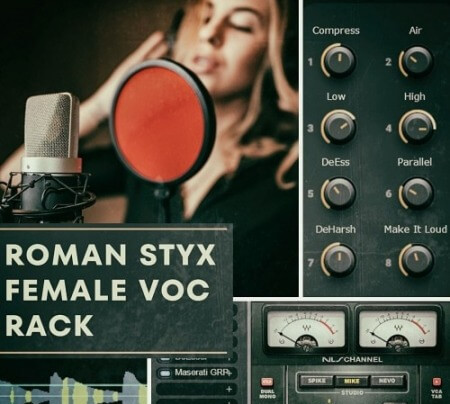 OnlineMasterClass Roman Styx Female Vocal Rack For Waves StudioRack Synth Presets